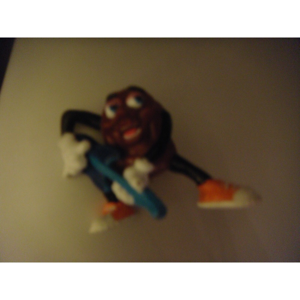 vintage California Raisins Toy Figure 1988 applause Collection guitar music